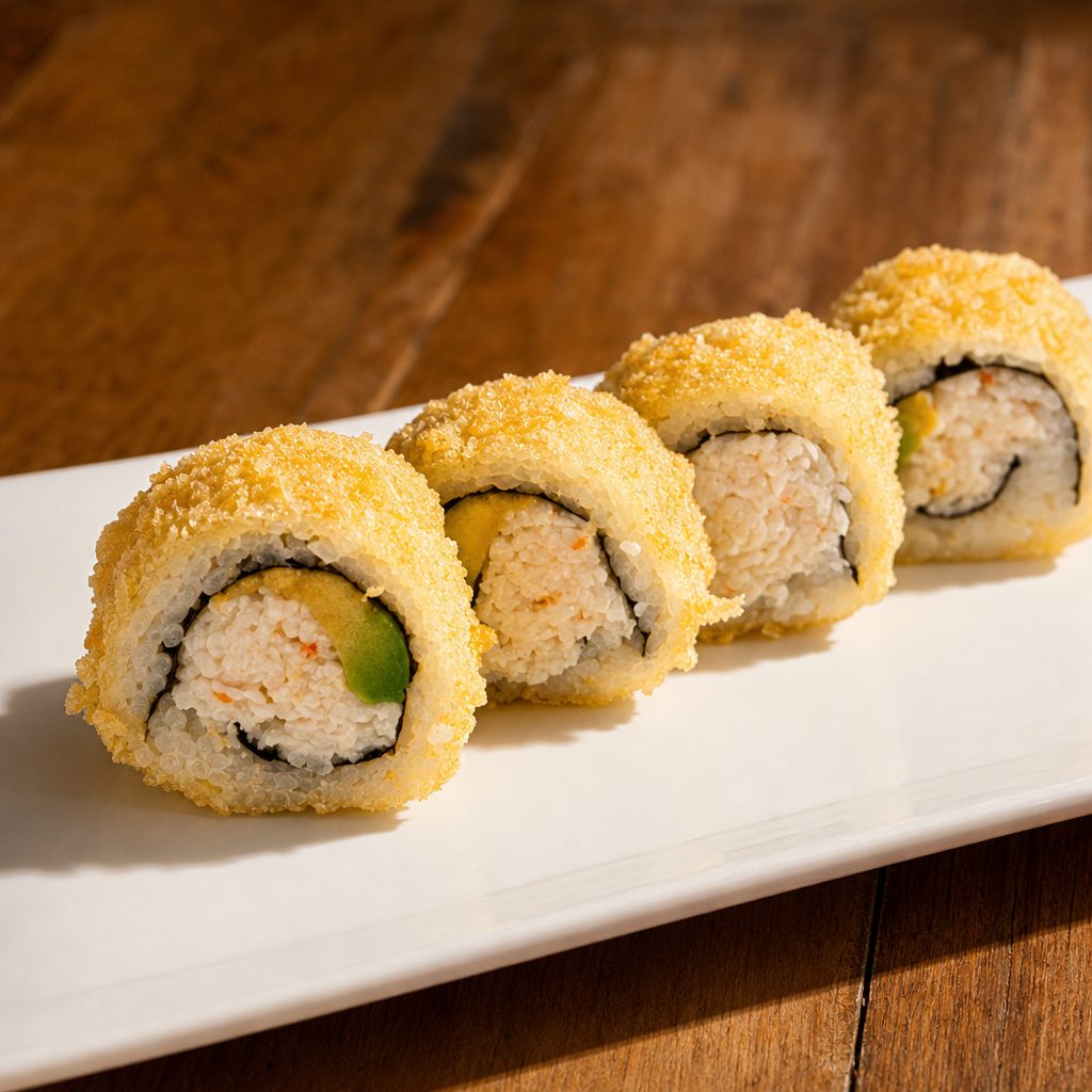 Golden Cali Tempura Roll.