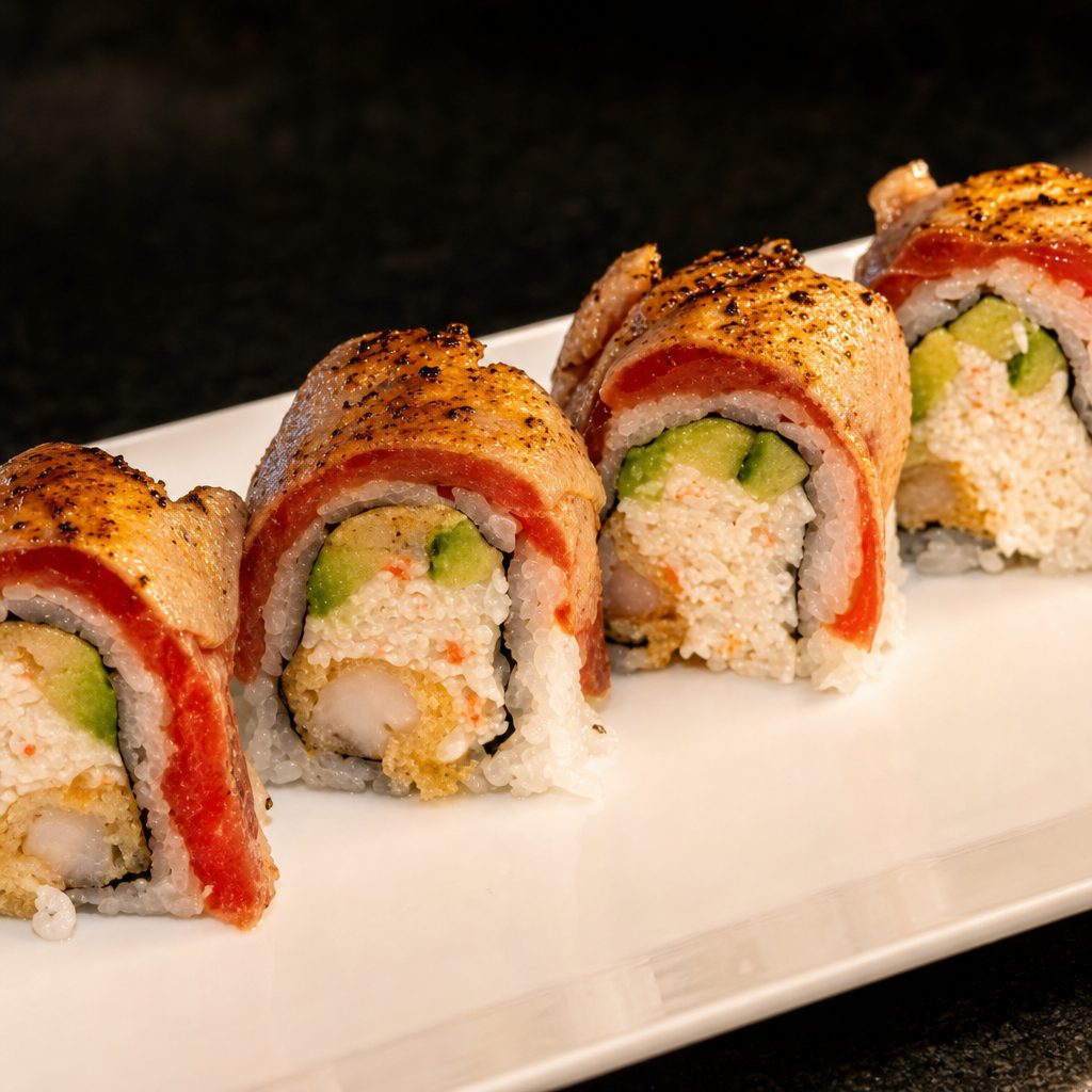 Tataki Tuna Roll.
