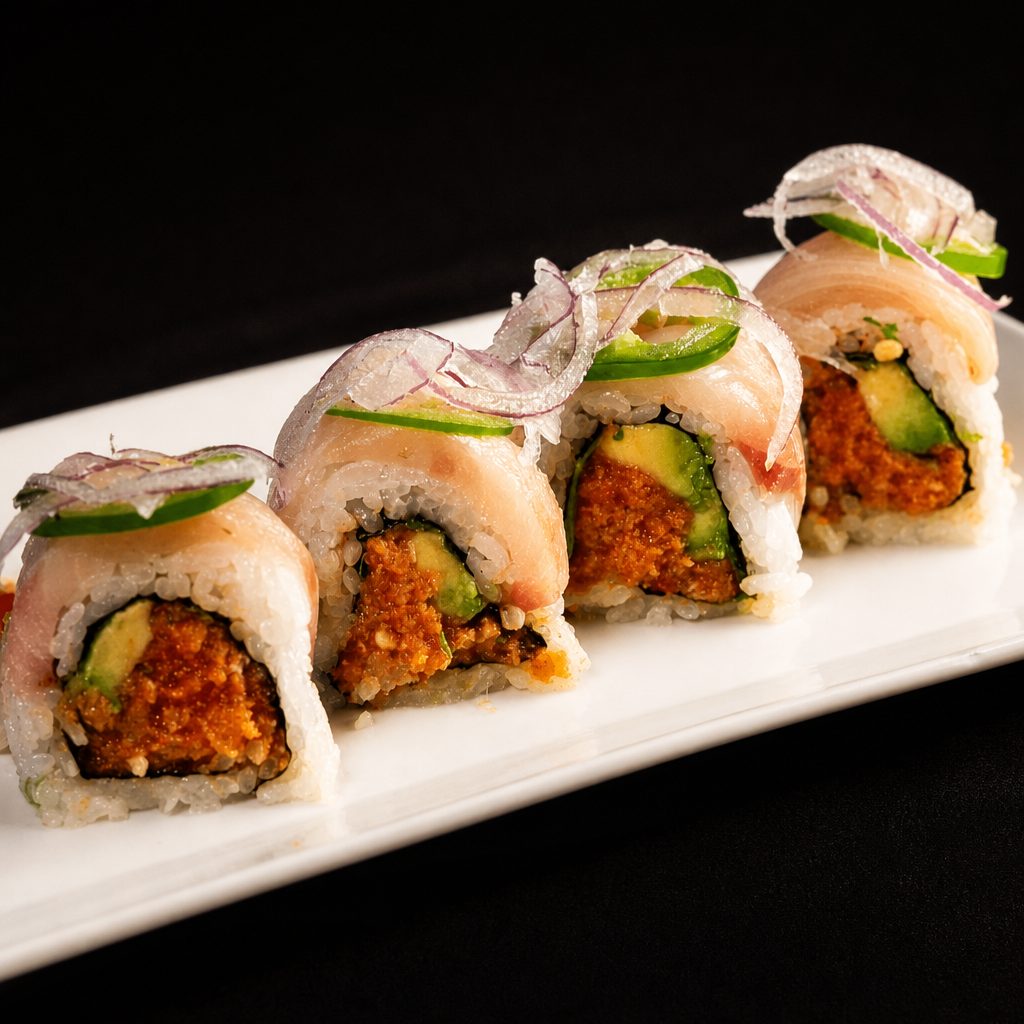 Hamachi Yuzu Roll.