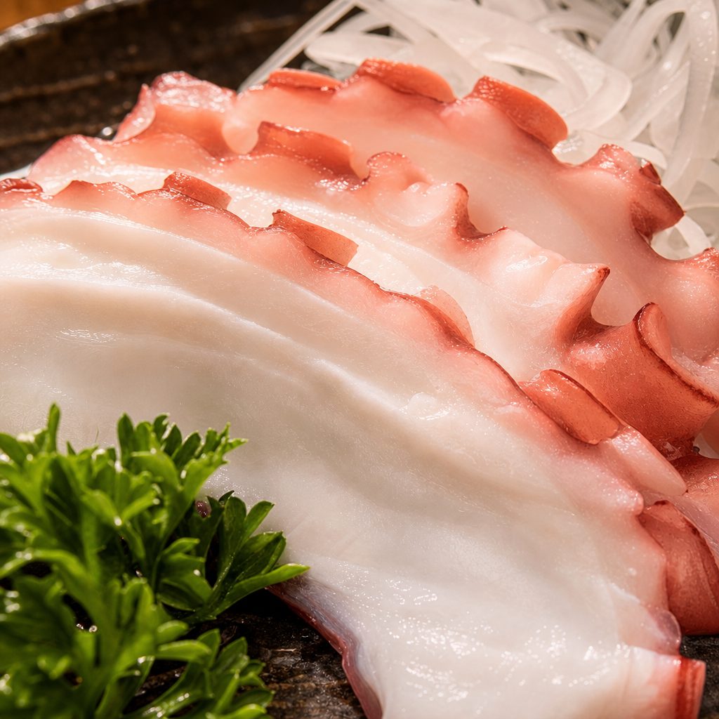 Octopus / Tako Sashimi.