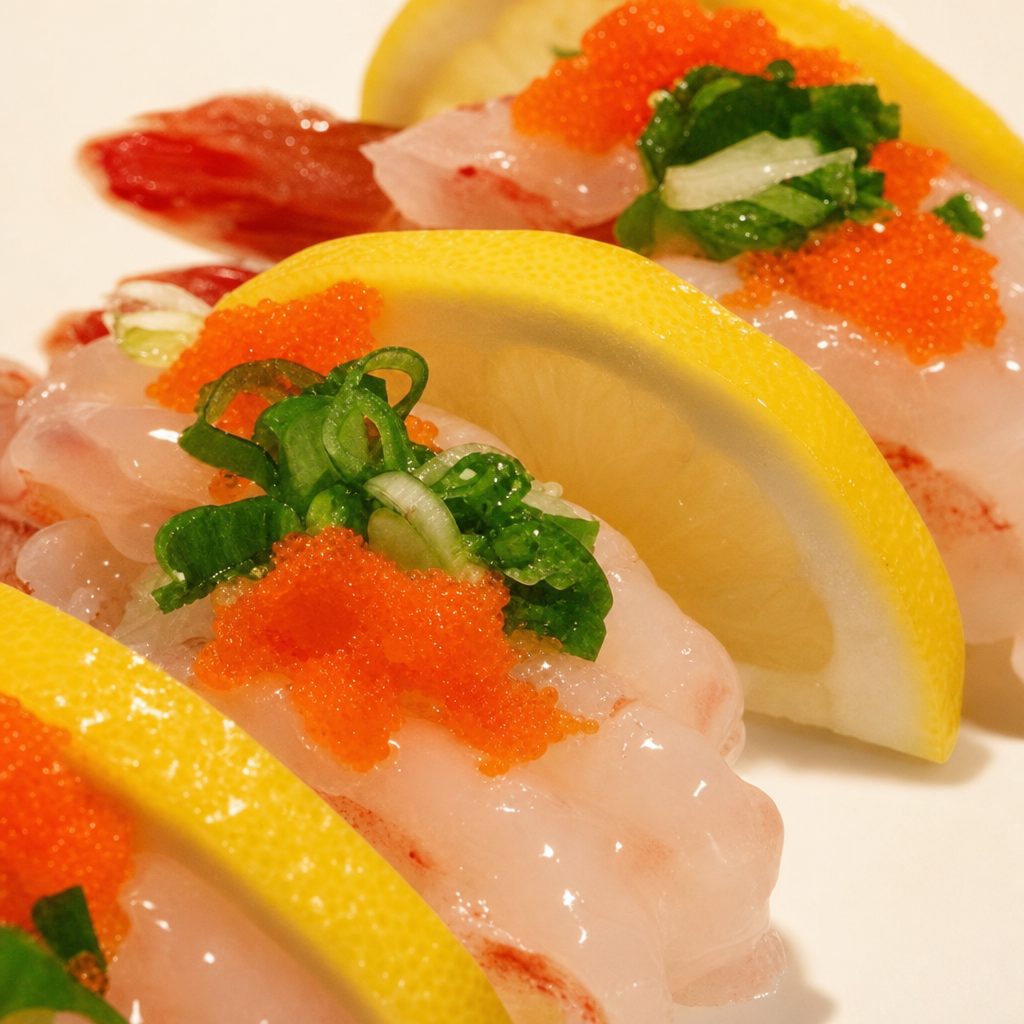 Sweet Shrimp / Amaebi Sushi.