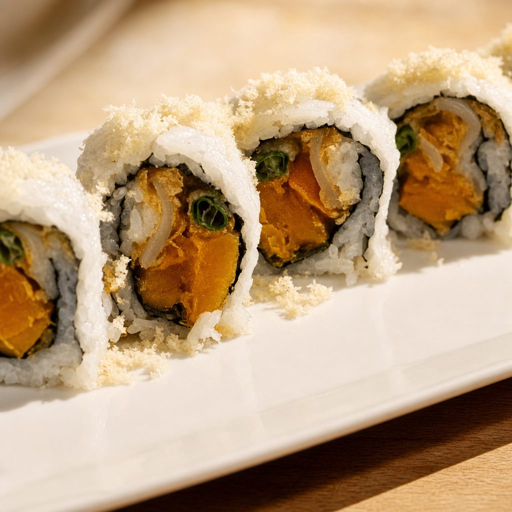 Vegetable Tempura Roll.